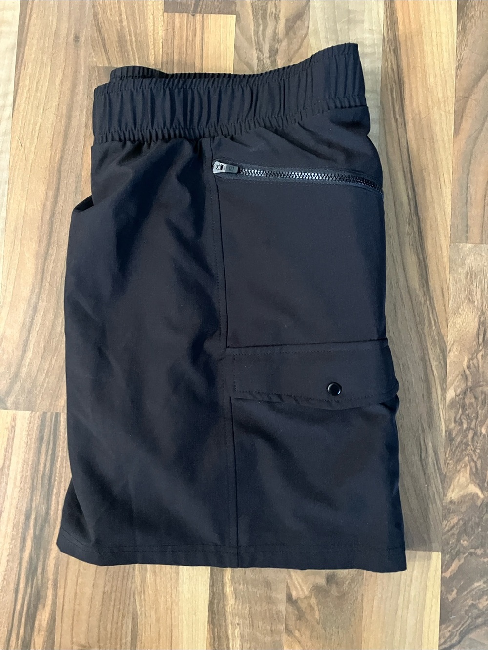 Avalanche Mini skirt skirt Side zipper Cargo pockets black womens Sz L